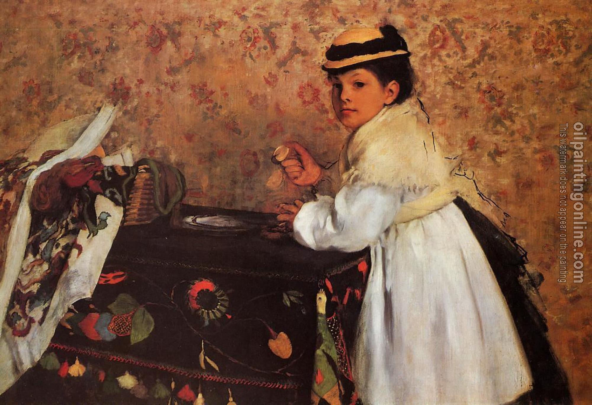 Degas, Edgar - Hortense Valpin